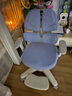 护童（Totguard）儿童学习椅可调节升降学生正姿四背坐姿椅 G985_奇思蓝 带脚踏 实拍图