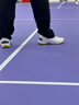YONEX尤尼克斯羽毛球鞋yy入门级训练减震动力垫男女SHB101CR 白/金41码 实拍图