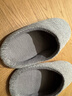 FOOTOPPO棉拖鞋男秋冬日式无声拖鞋不伤地板家居鞋布拖鞋秋居家棉拖女冬天 实拍图