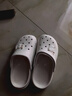 卡帝乐鳄鱼洞洞鞋女士凉鞋休闲花园两用沙滩拖鞋凉拖鞋 女 11129 白色 37 实拍图