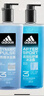 阿迪达斯 （adidas）男士沐浴露洗发水洗面奶三效合一游泳去氯热情冰点舒缓套装1.8L 实拍图