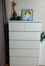 宜家（IKEA）MALM马尔姆卧室家用斗柜收纳柜床边柜抽屉柜简约杂物柜 六屉柜白色+储物盒6件套 其他 实拍图