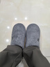 京东京造【厚底防滑】棉拖鞋男秋冬拖鞋室内居家毛拖保暖半包深灰色44-45 实拍图