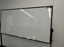 得力白板写字板120*90cm H型碳钢支架式磁吸书写移动升降办公会议黑板家庭辅导培训33715【升级双面】 实拍图