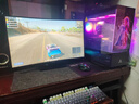 华硕VG27VQM 27英寸曲率1500R 广色域 240Hz HDR技术1ms响应Freesync Premium升降支架曲面显示器 实拍图