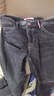 皮尔卡丹（pierre cardin）牛仔裤男2025新款商务休闲直筒弹力长裤子22206烟灰32 实拍图