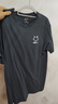 回力短袖男夏季t恤男纯棉透气打底衫圆领吸汗上衣潮流休闲男装灰色2XL 实拍图