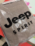 JEEP SPIRIT吉普毛衣男秋冬季韩版圆领针织衫男士一体绒保暖线衣 浅灰 XL 实拍图