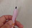齐心(Comix)学生儿童文具美术双头勾线笔油性细杆记号笔 粉色笔杆女孩马克笔 黑色4支装EM833 实拍图