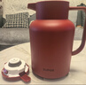 苏泊尔（SUPOR）保温壶家用大容量玻璃内胆水壶热水瓶暖水壶宿舍办公室保温瓶 绛红 1.45L 晒单实拍图