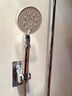 Rosecret【德国】增压淋浴花洒喷头全套强劲家用多功能洗澡手持莲蓬喷头 银色-单喷头+1.5米防爆软管+支架 硅胶出水孔密集大出水量畅享淋浴 实拍图