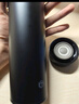 京东京造保温杯 水杯男女 316不锈钢【一键弹盖】礼物送老师黑色480ml 实拍图