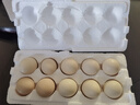 谷物鲜鸡蛋 农户散养新鲜鸡蛋 单枚40g±5 10枚（40克/枚） 实拍图