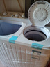 小鸭牌洗衣机半自动双桶双缸家用大容量小型租房宿舍波轮脱水甩干两用双杠省电老式强动力易操作以旧换新 15.5公斤【洗10+脱5.5｜强劲电机终身联保】 实拍图