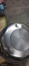 【带盖】特厚不锈钢盆套装家用打蛋和面烘焙盆加厚汤盆洗菜盆油盆 特厚猪油盆【26cm】带防尘盖 实拍图