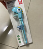 babycare儿童筷子宝宝硅胶训练筷婴幼儿餐具专用筷 恐龙练习筷-马卡蓝 实拍图