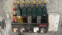 厨房调料置物架免打孔壁挂多功能调味品组合套装调料盒罐厨房家用 枪灰调料架五盒(赠勺子*5+贴纸) 实拍图