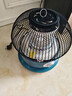 取暖器家用小太阳鸟笼取暖器冬天家用烤火炉碳晶盘速热手提电暖炉小型电炉子 墨绿色 机械式 实拍图