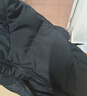 特步（XTEP）80%绒短款羽绒服男女款冬季新款保暖防风加厚外套男 正黑色-0115-80%绒 2XL 实拍图