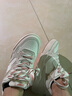 特步（XTEP）门店同款板鞋夏季新款休闲鞋舒适百搭小白鞋柔软舒适轻便鞋子女鞋 白沙灰/帆白0039 36 实拍图