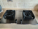 老板（Robam）家电国家补贴20%不锈钢5.2kW猛火燃气灶天然气灶双灶家用嵌入式可调节底盘防爆灶灶具JZT-57G7A 实拍图