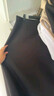 伯德小姐面试半身裙女秋职业公务工装半裙正装包臀长裙a字黑色裙子 XL 实拍图