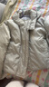 优衣库合作款/女装男装PUFFTECH空气棉服连帽外套/秋冬新款480064 08 深灰色 M 实拍图