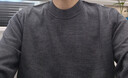 京东京造【可机洗羊毛衫】毛衣针织衫男圆领25秋冬新款外套 灰色 L 实拍图