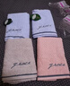洁丽雅（Grace）新疆棉7A抗菌毛巾纯棉吸水素色柔软洁面巾擦脸巾 单条装 灰色 实拍图