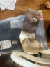 猫人3双装35%羊毛袜子男士袜子男冬季加厚保暖袜男毛圈袜睡眠袜男 实拍图