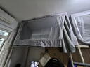半弦月宿舍床帘上下铺五层全遮光蚊帐一体式全封闭全包围大学生四季通用 暗灰色【五面全遮光】0涂层 防蚊一体 190cm*90cm 【三门可伸缩65-120高】 实拍图