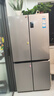 海尔（Haier）家宴539L十字门冰箱黑金净化一级能效风冷无霜大容量灰色BCD-539WGHTDEDH9U1国家补贴 实拍图