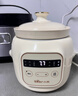 小熊（Bear）电炖锅 电炖盅 煲汤锅 炖汤锅 白瓷炖锅3-4个人用陶瓷全自动煮粥锅 直炖电炖锅 DDG-D30H5 3L 实拍图
