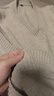 汉角 男士毛衣背心秋冬季加绒加厚保暖马甲无袖坎肩毛织纯棉V领内搭男 916浅灰色【不加绒】 XL/175【120-135斤穿】 实拍图