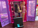 芭比（Barbie）女孩娃娃圣诞新年礼物过家家娃娃玩具-芭比时尚衣橱套装HJL66 实拍图