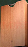京东京造 菜板 砧案板切菜实木家用双面抗菌【乌檀整木】加厚 50*35*3cm 实拍图