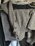 优衣库男女装souffle yarn舒芙蕾针织开衫/毛衣毛衫25新款480023 08 深灰色 M 实拍图