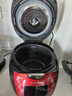 福库（CUCKOO）饭煲韩国原装进口打铁名匠内胆IH加热智能预约多功能高压力饭煲小红贝5L 4-5人CRP-HU1058SK/H 实拍图