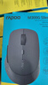 雷柏（Rapoo） M300G 无线蓝牙鼠标 办公鼠标 轻音鼠标 便携鼠标 人体工程学 电脑鼠标 笔记本鼠标 深灰色 实拍图