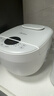 美的（Midea）家用电饭煲电饭锅1-2-3-4人用柴火饭不粘锅 3升4升迷你小型智能微压焖香煮饭小米粥电饭煲蒸煮一体 【20分钟快速饭】磨砂白色 4L 实拍图