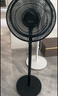 美的（Midea）【超级单品】七叶轻音立式电风扇家用柔风落地扇台式桌面小型风扇大风量节能摇头宿舍电扇 SAF30AB 实拍图