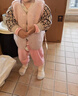 戴维贝拉（DAVE＆BELLA）儿童羽绒背心女童羽绒服白鸭绒小童马甲幼儿上衣冬装新款宝宝坎肩 天鹅印花【现货】 90 cm（建议身高80-90cm） 实拍图
