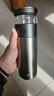 京东京造保温杯【茶水分离】男女大容量316L不锈钢泡茶水杯子金属灰500ml 实拍图