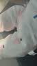 wua·wua新生儿衣服夹棉秋冬保暖男女宝宝婴儿连体衣系带护肚和尚服款睡衣 棉衣款（5-15度）粉森林 59cm （适合1-3个月 8-12斤） 实拍图