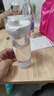 特百惠（Tupperware）晶彩400ML塑料杯男女士学生夏季运动水杯子户外便携大容量 珍珠白 实拍图