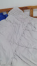 南极人被子春秋四季被 双人被芯被褥棉被空调被6斤 200*230cm灰色 实拍图
