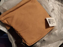 梵者男士帆布包商务休闲单肩包简约轻便斜挎包学生小挂包运动手机包 浅卡其色(小号) 实拍图