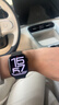 Apple/苹果 Watch Series 10 智能手表GPS款46毫米亮黑色铝金属表壳黑色运动型表带S/M MX263CH/B 实拍图