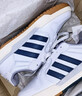adidas ENTRAP美式校园风运动少年感复古篮球风板鞋男女阿迪达斯 白色/蓝色   42.5 实拍图