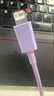 倍思小酷 苹果充电器氮化镓pd20W套装iphone14快充线充电头适用13/12ProMax手机Type-C插头iPad 紫色 实拍图